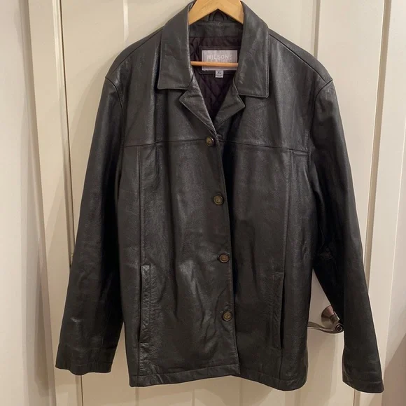 Wilson’s Leather Size XL Men’s Black M. Julian Leather Jacket! - Picture 7 of 16